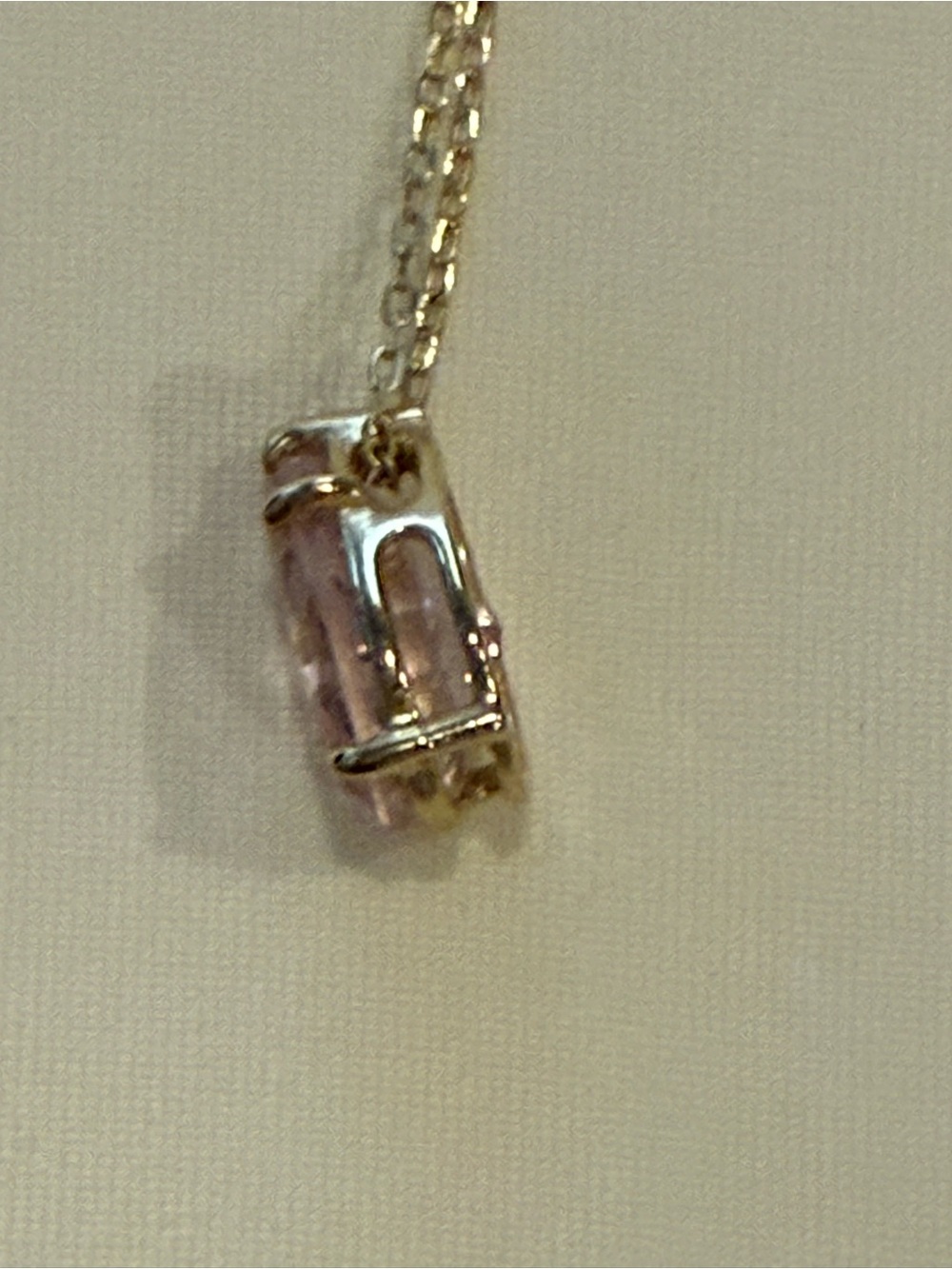 melinda maria Grand Countess pink Gemstone Necklace - Picture 6 of 9
